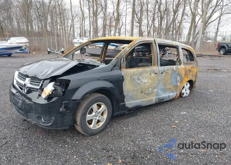 2010 Dodge Grand Caravan Sxt from USA, damaged, VIN 2D4RN5D11AR355486